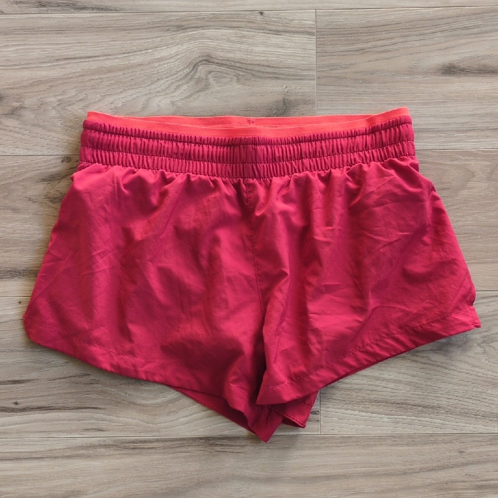🌷 Fabletics Running Shorts With Pocket | XS | Red